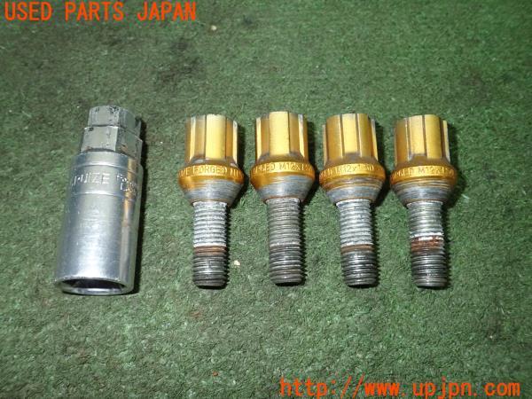 3UPJ=9224460968]BMW 325i Mスポーツ(KE25 E92)後期 CRUIZE FORGED クルーズ フォージド ホイールロックボルト M12×P1.5 中古_3