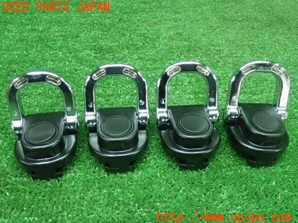 3UPJ=9224480631]BMW X3(WX35 F25)トランクフック 7331198 ラゲージ ラゲッジ 金具 4点 中古_4