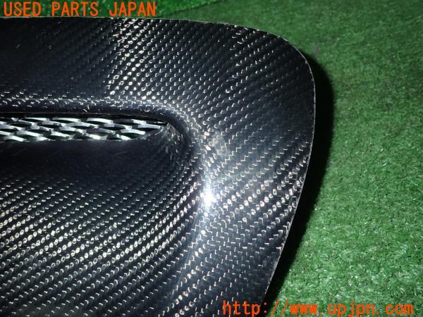 3UPJ=9224520052]BMW ミニ ジョンクーパーワークス(MFJCW R56)社外 ボンネットダクトカバー カーボン 中古_3