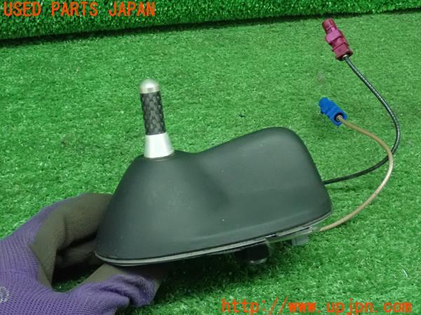 3UPJ=9224520510]BMW ミニ ジョンクーパーワークス(MFJCW R56)ショートアンテナ カーボン ベース付3442133-02 中古_2