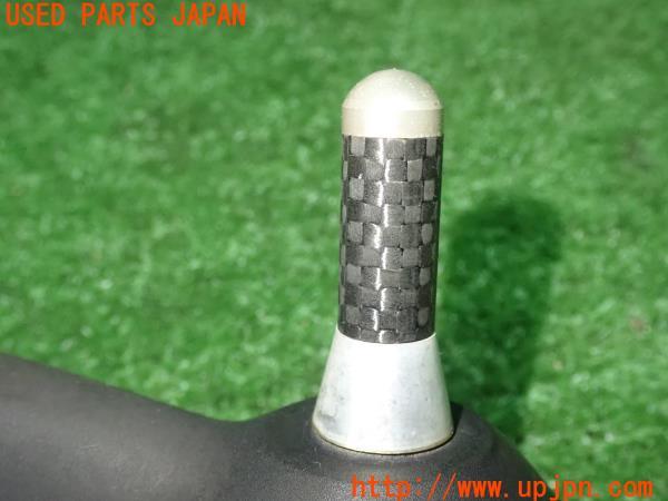 3UPJ=9224520510]BMW ミニ ジョンクーパーワークス(MFJCW R56)ショートアンテナ カーボン ベース付3442133-02 中古_4