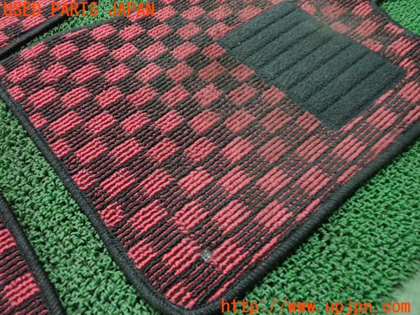 3UPJ=9224520629]BMW ミニ ジョンクーパーワークス(MFJCW R56)社外 フロアマット 4点 中古_5