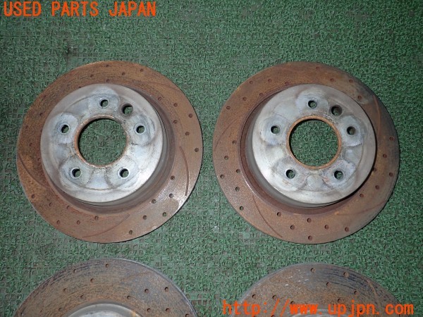 3UPJ=9224540305]ジャガー XK8 コンバーチブル(JFDA X100)社外 ディスクローター ドリルドスリット 中古_2