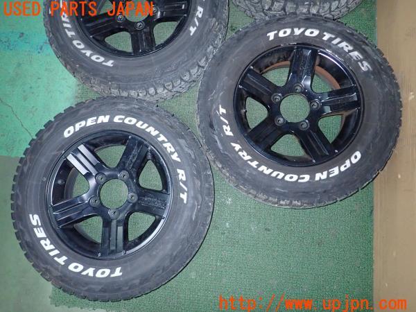 3UPJ=9224570917]ジムニー(JB23W 8型)純正 ホイール 16×5.5JJ +22 PCD139.7 5穴 4本 中古_3