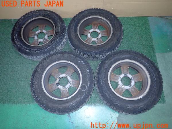 3UPJ=9224570917]ジムニー(JB23W 8型)純正 ホイール 16×5.5JJ +22 PCD139.7 5穴 4本 中古_4