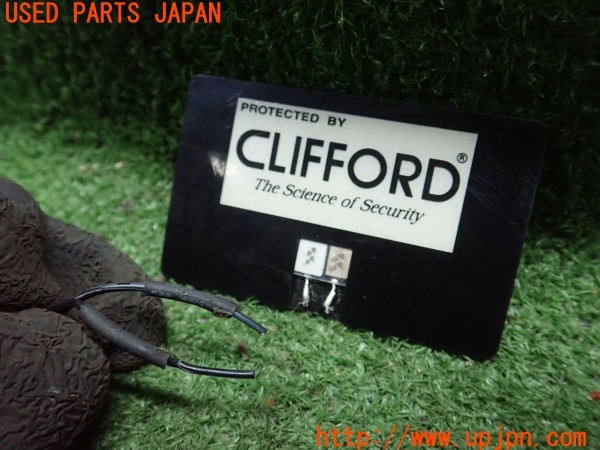 3UPJ=9224580512]インプレッサ WRX STI(GDB C型)CLIFFORD クリフォード ELスキャナー セキュリティ③ 中古_3