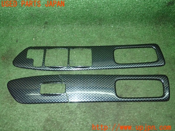 3UPJ=9224580652]インプレッサ WRX STI(GDB C型)社外 ドアスイッチ カーボンパネルカバー  中古_2