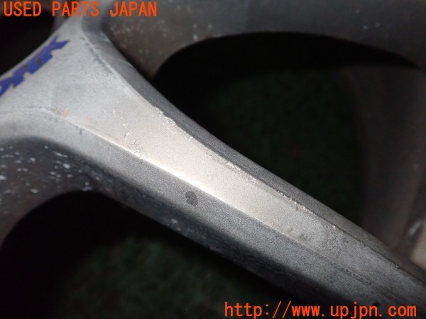 3UPJ=9224580961]インプレッサ WRX STI(GDB C型)WORK ワーク EMOTION CR kai ホイール 17×8JJ +42 PCD100 5穴 1本 中古_4