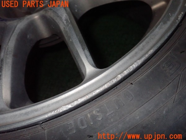 3UPJ=9224580962]インプレッサ WRX STI(GDB C型)WORK ワーク EMOTION CR kai ホイール 17×8JJ +42 PCD100 5穴 2本 中古_5