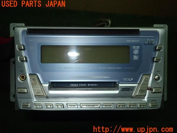 3UPJ=9224590518]デリカスターワゴン(P35W)JVC KW-MZ600 CD・MDプレーヤー 難あり 中古_2