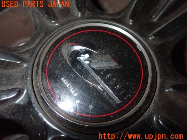 3UPJ=9224620961]メガーヌ スポーツツアラー GT(KBM5M)Weds ウェッズ LEONIS LV ホイール 18×8J +42 PCD114.3 5穴 1本 中古_4