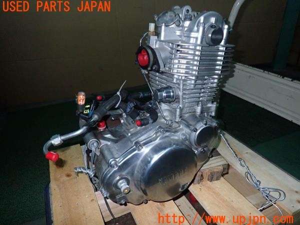 3UPJ=9224630100]ヤマハ SR400(RH16J)純正 エンジン H342E 中古_2