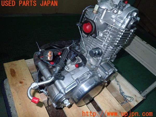 3UPJ=9224630100]ヤマハ SR400(RH16J)純正 エンジン H342E 中古_4
