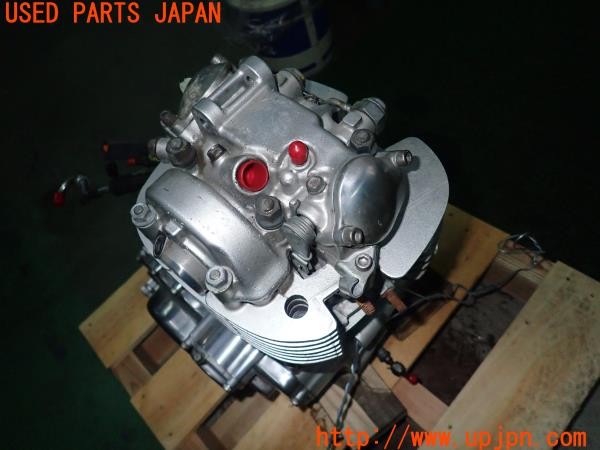 3UPJ=9224630100]ヤマハ SR400(RH16J)純正 エンジン H342E 中古_5
