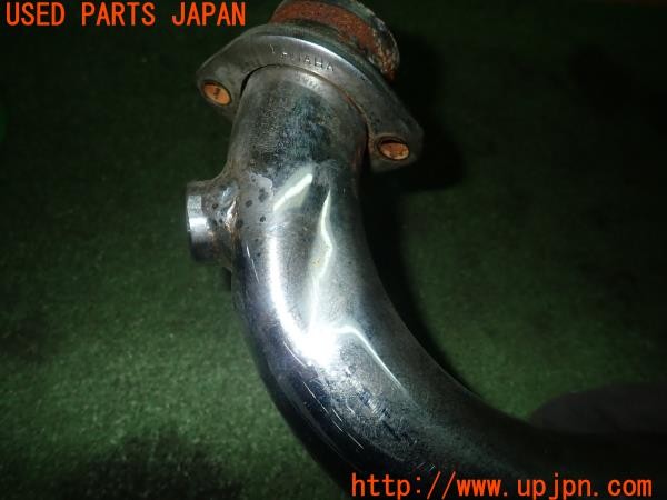 3UPJ=9224630135]ヤマハ SR400(RH16J)純正 エキパイ 中古_4