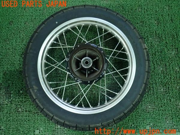 3UPJ=9224630905]ヤマハ SR400(RH16J)純正 リアタイヤホイール J18×2.15 中古_2