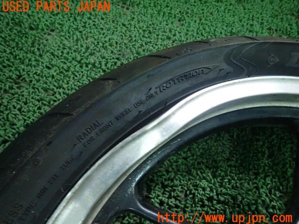 3UPJ=9224650903]ホンダ CB1100(SC65)純正 フロントホイール J18M/C×MT2.50 ジャンク_2