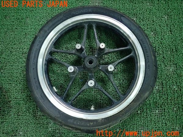 3UPJ=9224650903]ホンダ CB1100(SC65)純正 フロントホイール J18M/C×MT2.50 ジャンク_3