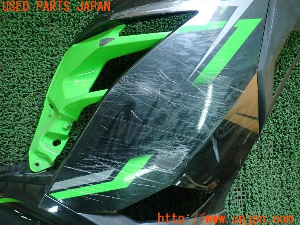 3UPJ=9224660004]カワサキ ニンジャ400(EX400G)純正 フロントサイドカウル 右 中古_2