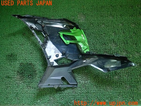 3UPJ=9224660004]カワサキ ニンジャ400(EX400G)純正 フロントサイドカウル 右 中古_3