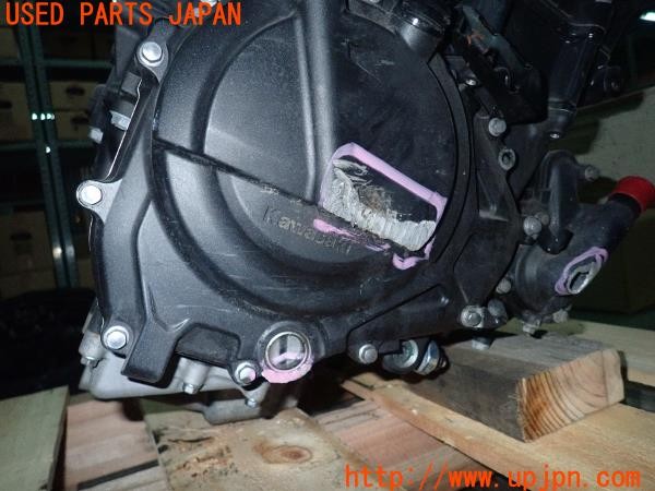 3UPJ=9224660100]カワサキ ニンジャ400(EX400G)純正 エンジン EX400GE ジャンク_3