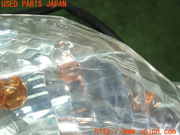 3UPJ=9224660504]カワサキ ニンジャ400(EX400G)純正 7085-601 フロントウインカー 右 中古_3