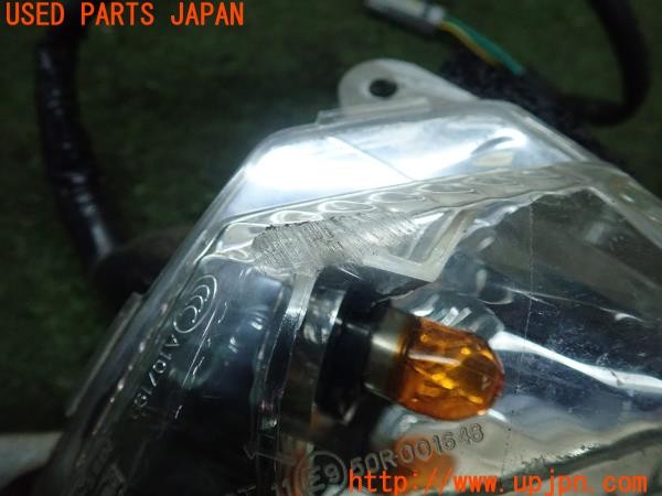 3UPJ=9224660504]カワサキ ニンジャ400(EX400G)純正 7085-601 フロントウインカー 右 中古_4
