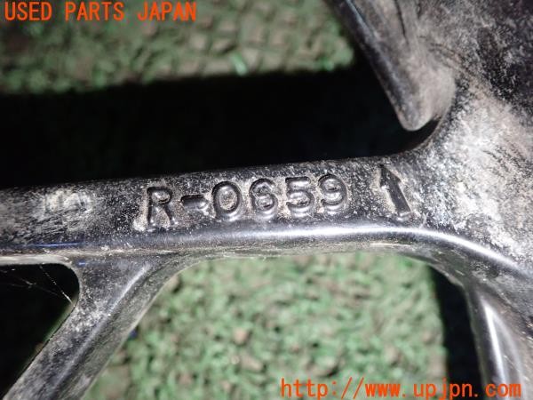 3UPJ=9224660905]カワサキ ニンジャ400(EX400G)純正 R-0659 リアホイール J17M/C×MT4.00 中古_4