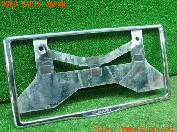 3UPJ=9224730001]WRX S4(VAG A型)純正 ナンバーフレーム 中古_3