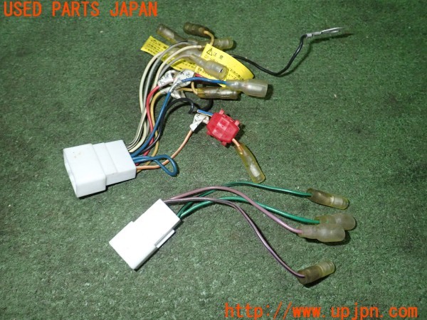 3UPJ=9224770542]ハイエースワゴン(KZH100G)社外 オーディオブラケット 配線 ハーネス 中古_4