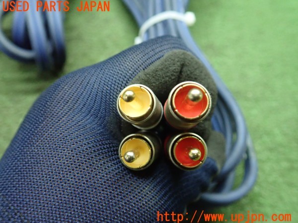 3UPJ=9224770550]ハイエースワゴン(KZH100G)audio-technica オーディオテクニカ RCAケーブルセット 中古_3