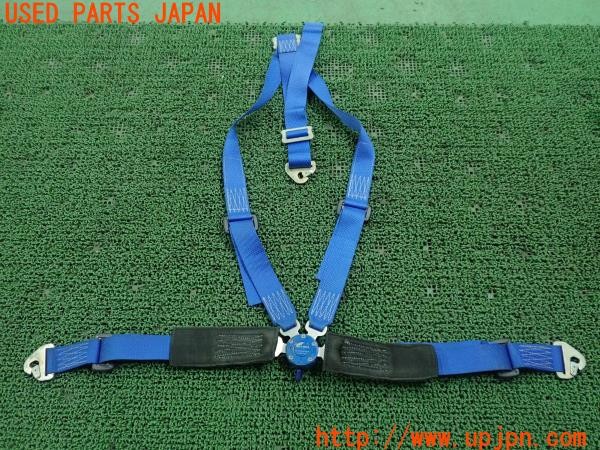3UPJ=9224800611]VW ゴルフ GTI(1HABF)WILLANS ウィランズ クラブ4 4点式シートベルト 左席用 ロータリーバックル 2インチ 中古_2