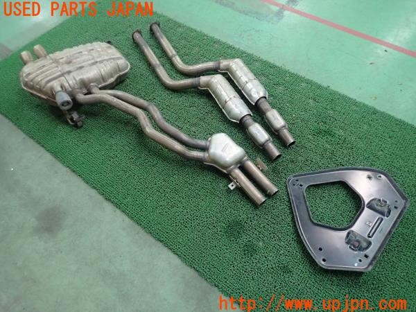 3UPJ=9224820152]BMW Z4 ロードスター(BT22 E85)純正 リアマフラー カット済み 3分割 204 8259 001 中古_2