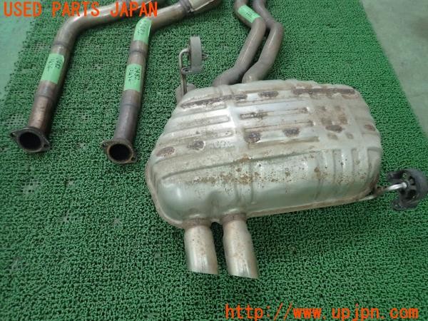 3UPJ=9224820152]BMW Z4 ロードスター(BT22 E85)純正 リアマフラー カット済み 3分割 204 8259 001 中古_3