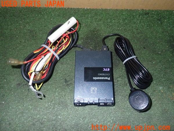 3UPJ=9224910503]プジョー RCZ(T7R5F02)Panasonic パナソニック CY-ET909KD ETC車載器 中古_2