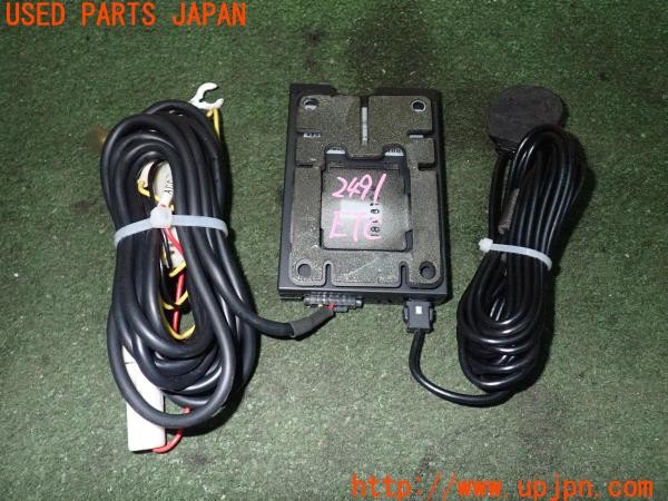 3UPJ=9224910503]プジョー RCZ(T7R5F02)Panasonic パナソニック CY-ET909KD ETC車載器 中古_3