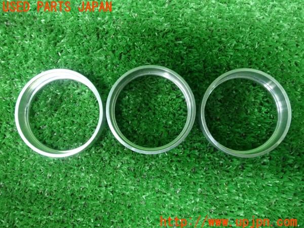 3UPJ=9224980009]VW ゴルフ R32(1KBUBF)社外 アルミ エアコンリング 3点セット 中古_2