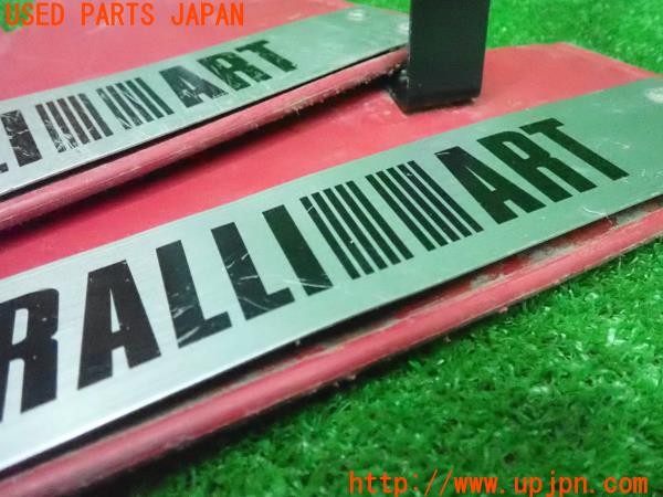 3UPJ=9225040054]エクリプスクロス PHEV(GL3W)RALLIART マッドフラップ マッドガード 泥除け 中古_5