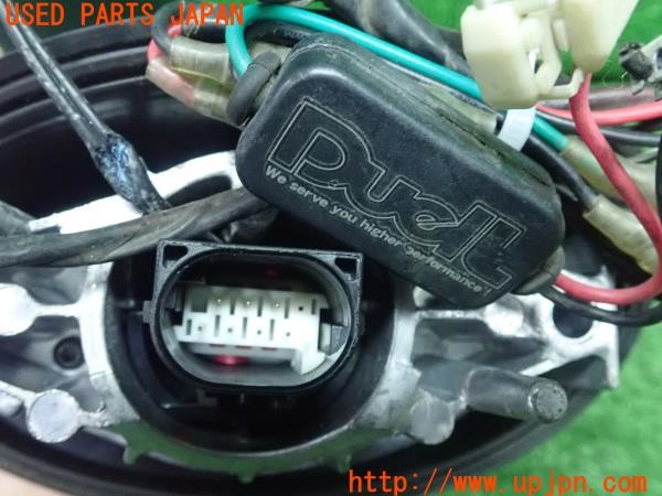 3UPJ=9225100036]BMW ミニ ジョンクーパーワークス(MFJCW R56)純正 右ドアミラー ブルー DueiLデュエル 中古_4
