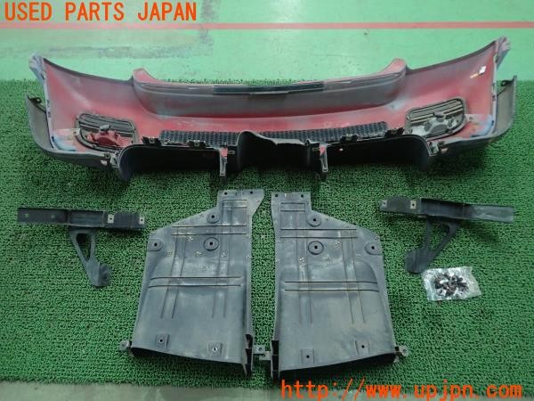 3UPJ=9225100058]BMW ミニ ジョンクーパーワークス(MFJCW R56)純正加工 リアバンパー ディフューザー アンダーパネル セット 中古_4
