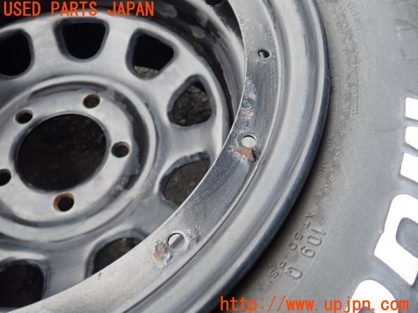 3UPJ=9225130916]ジープラングラー(TJ40S)社外 ホイール 15×8J? -14? PCD114.3 5穴 5本 中古_3