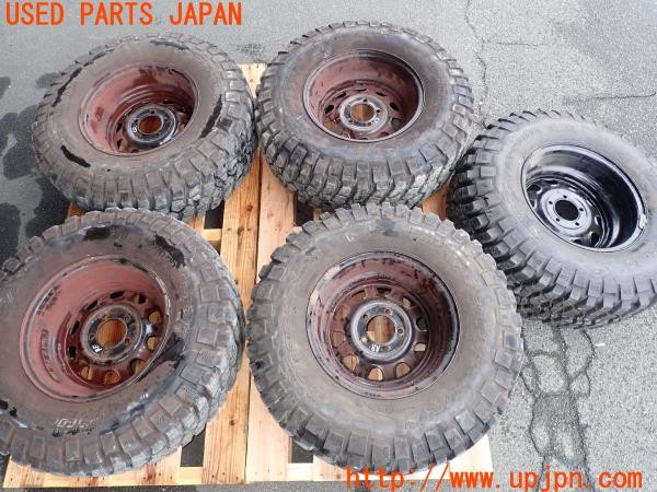 3UPJ=9225130916]ジープラングラー(TJ40S)社外 ホイール 15×8J? -14? PCD114.3 5穴 5本 中古_5