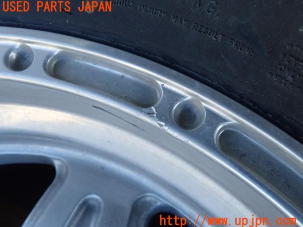 3UPJ=9225140918]ジープラングラー(TJ40S)RACELINE レースライン ホイール 17×8.5J ±0 PCD114.3 5穴 4本 中古_4