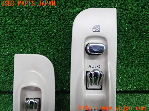 3UPJ=9225160532]フィガロ(FK10)純正 パワーウィンドウスイッチ PW 運転席 助手席 セット 中古_2