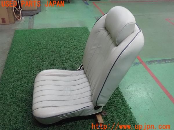 3UPJ=9225160639]フィガロ(FK10)純正 運転席シート 本革 中古_2