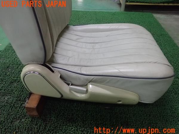 3UPJ=9225160639]フィガロ(FK10)純正 運転席シート 本革 中古_4