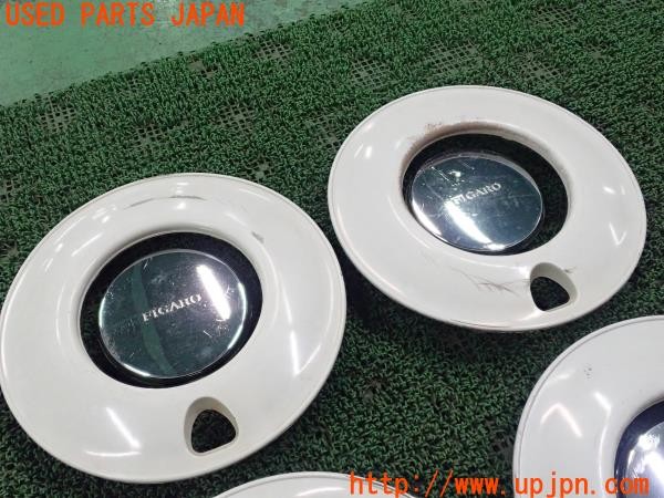 3UPJ=9225160974]フィガロ(FK10)純正 ホイールキャップ 40315-37B00 1台分 中古_2