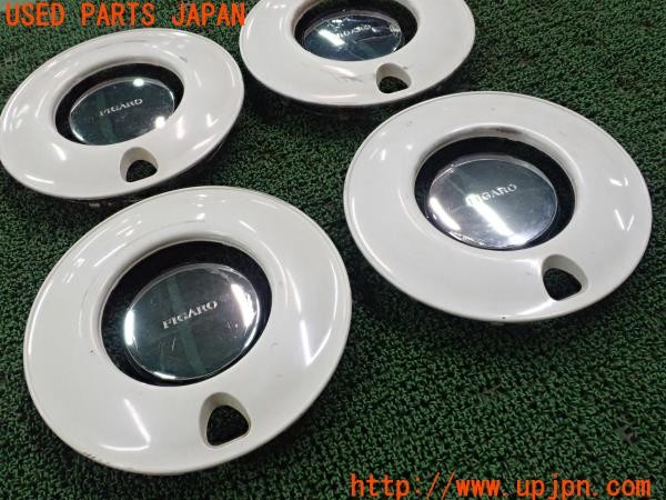 3UPJ=9225160974]フィガロ(FK10)純正 ホイールキャップ 40315-37B00 1台分 中古_3