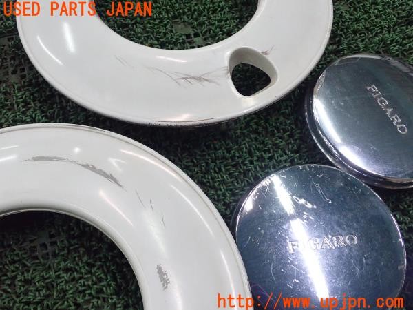 3UPJ=9225160974]フィガロ(FK10)純正 ホイールキャップ 40315-37B00 1台分 中古_4