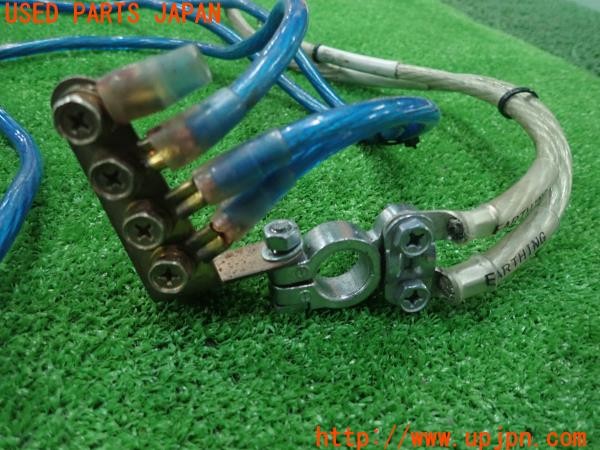 3UPJ=9225370508]三菱ジープ(J56)社外 アーシングケーブル SEIWA HEC-15-30 中古_3